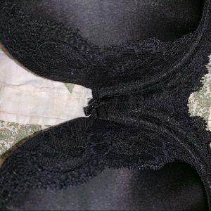 PINK VS 32D Black Strapless Bra